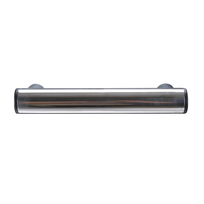 Tirador de puerta de vidrio de acero inoxidable Manija para refrigerador Manija de puerta de 390 mm Manija de puerta corta de dos puntos fijos XY-115