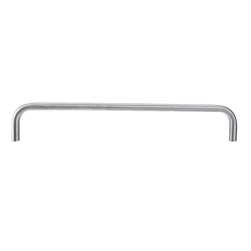 Tirador de puerta de vidrio de acero inoxidable manija de puerta de estera en forma de U de refrigerador 575mm XY-119