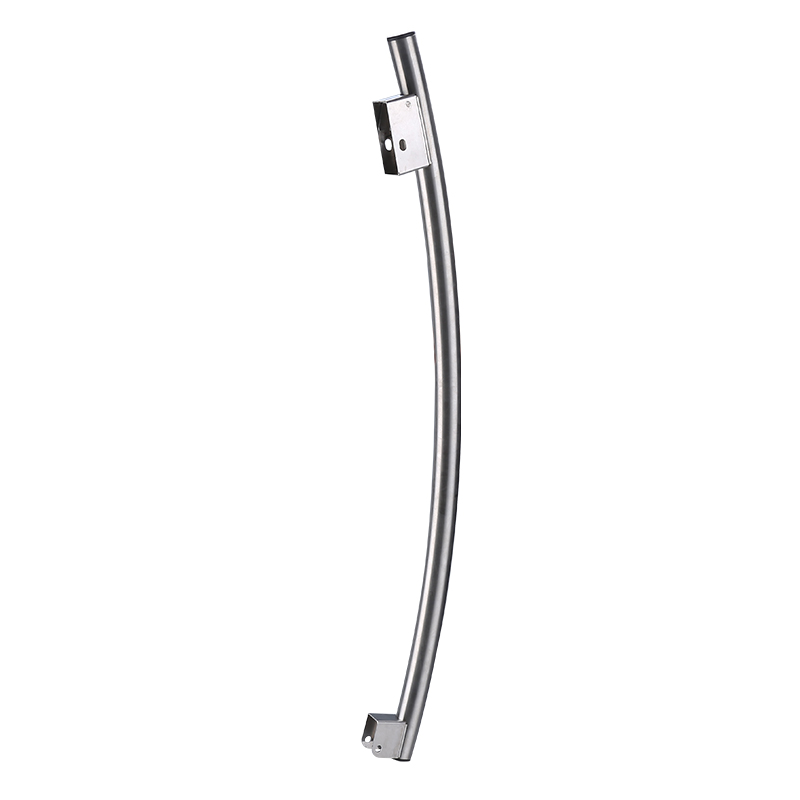 Tirador de puerta de vidrio de acero inoxidable Manija de puerta larga curvada para refrigerador XY-106