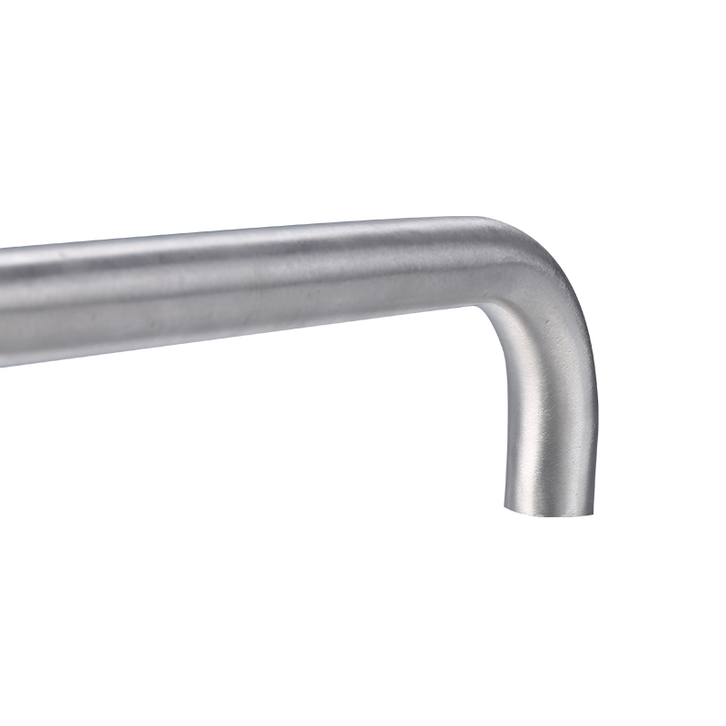 Tirador de puerta de vidrio de acero inoxidable, manija de puerta de estera en forma de U para refrigerador, XY-116 de 300mm