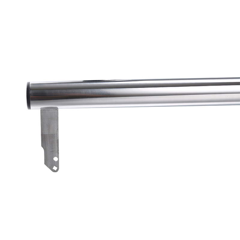 Tirador de puerta de vidrio pulido de acero inoxidable, tirador de puerta de dos puntos fijos largos planos para refrigerador, 1040mm X-117