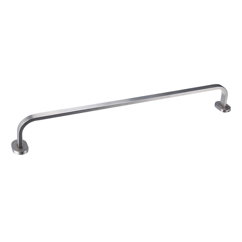 Tirador de puerta de vidrio pulido de acero inoxidable manija de puerta larga plana de refrigerador 660mm XY-107